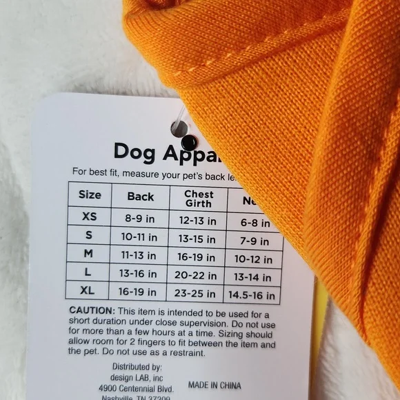 BARK Halloween, Pumpkin sweater Sz L, Bat Toys, Dog Squeaky and Fetch Toys - Picture 4 of 5